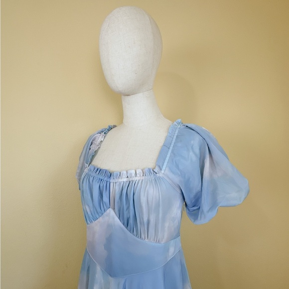 Selkie NWOT Head In The Clouds Nightie Dress / Medium - Picture 3 of 6